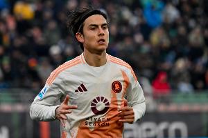 华体会官网-记者：伤愈复出，迪巴拉在罗马的热身赛中首发出场