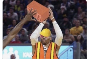 全美球迷围观威少“神操作”：堪比上周的老詹约老师憾失MVP