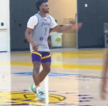 华体会下载-布朗尼顺利完成湖人试训 17号签目标华裔高中锋